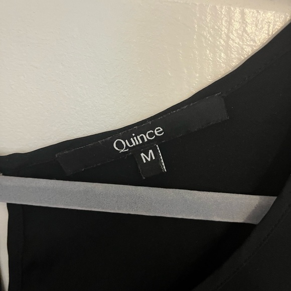 Quince washable silk tee, medium - Picture 5 of 6